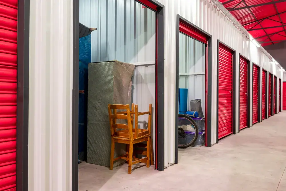 Different Kinds of Things Being Stored in a Self-Storage Space